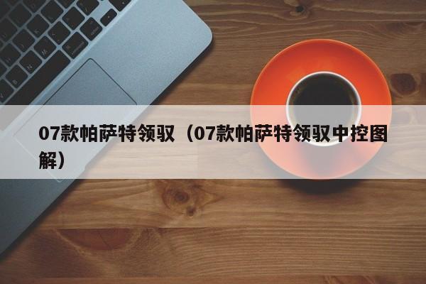 07款帕萨特领驭（07款帕萨特领驭中控图解）
